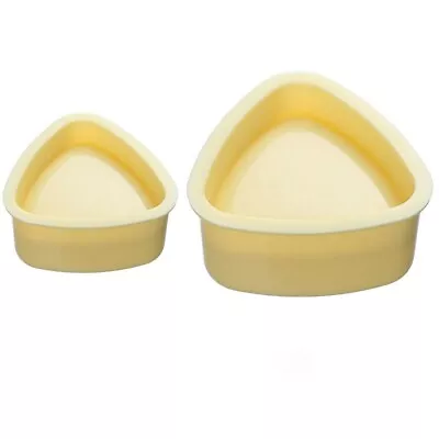2pcs/set Triangle Maker Rice Ball Home Kitchen Tool Onigiri Mold Food Press • £3.47
