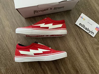 100% Authentic Revenge X Storm Vans Original Classic Red Multiple Sizes • $99.99