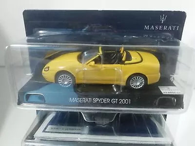 Maserati Spyder GT 2001 In Yellow 1:43 • $6.39