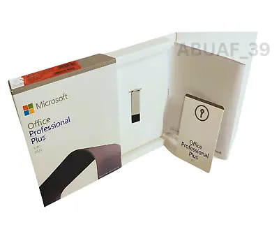 Microsoft Office Pro Plus 2021  Retail USB+ KEY Factor Seald Box 1 PC  Lifetime • £69.99