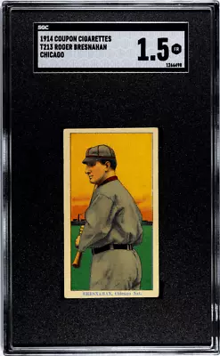 1914 T213 Coupon Roger Bresnahan SGC 1.5 • $339.99