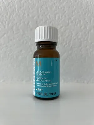 MOROCCANOIL Treatment Oil LIGHT For Fine Or Light-Colored Hair 10mL TRAVEL MINI • $11.99