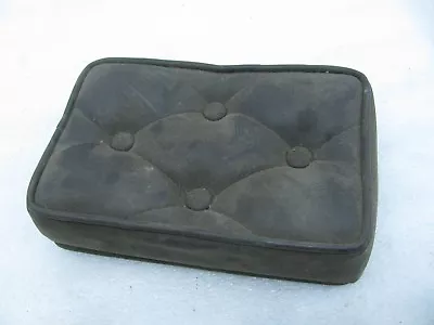 Vintage Chopper Seat Backrest Pad Harley Davidson Knucklehead Panhead Shovelhead • $100