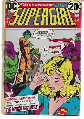 SUPERGIRL #5 DC Comics (Jun 1973) ~ PRE-OWNED Copy Features ZATANNA + HAWKMAN • £0.99