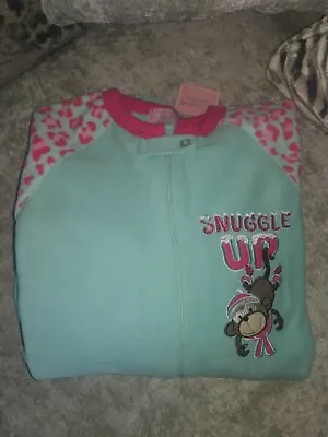 Primark Snuggle Up  Girls All In One Cosy  Pyjamas Age 13  Years Sleepsuit.  • £13.99