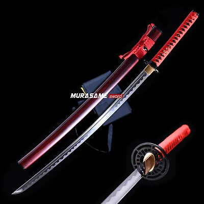 Katana Sword Real High Performance 9260 Steel Blade Very Sharp Battle Ready New • $179.99