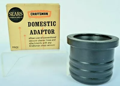 $29.66 • Buy Vintage Sears Craftsman Shop Vac Vacuum Cleaner Hose Domestic Adaptor