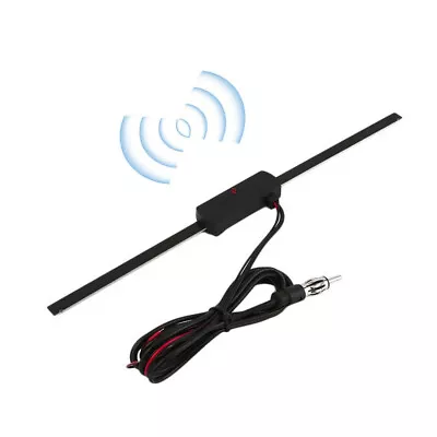 Powerfull Universal Car Amplified Antenna AM/FM Radio Ariel 12V Electroni • £7.90