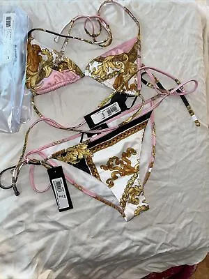 Versace Bikini Set TOP Size 1  And BOTTOM Size 2 • $202.22