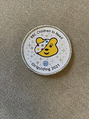 Girlguiding Children In Need 2021 Woven Badge • £1