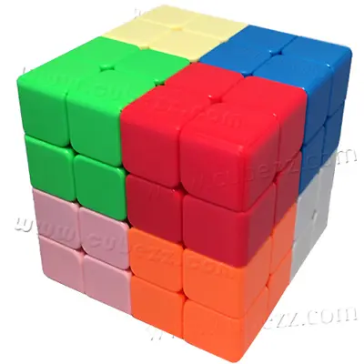 NEW MoFangJiaoShi 8-color 4x4x4 Magic Cube Stickerless • $27.99