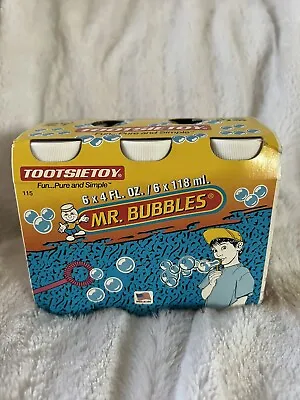 Tootsietoy Mr Bubbles 6 Pack Magic Wand NOS Display Prop 1990’s Vintage • $25