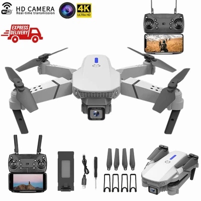 $38.89 • Buy Foldable 4K 5G WiFi Drone HD Dual ESC Camera Follow Me Selfie RC Quadcopter