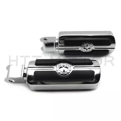 Custom Skull Footpegs For Honda Stateline Shadow VLX VTX1300C VTX1800C VTX1800F  • $35