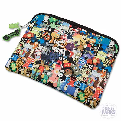 Disney Parks Vinylmation Laptop Bag With Mini Vinylmation Keychain • $29.71