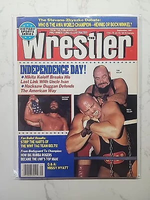 1987 September THE WRESTLER Koloff Hacksaw Duggan Q&A Missy Hyatt (CP220) • $19.99