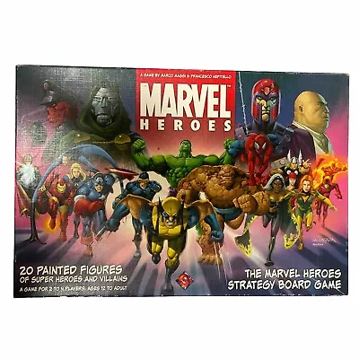 Marvel Heroes Strategy Board Game Fantasy Flight Nexus Games Missing Kingpin • $50