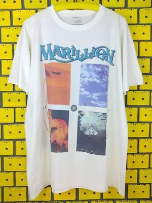 1990 Marillion T-Shirt Seasons End Tour Remake White Shirt S-4XL TE6748 • $30.99