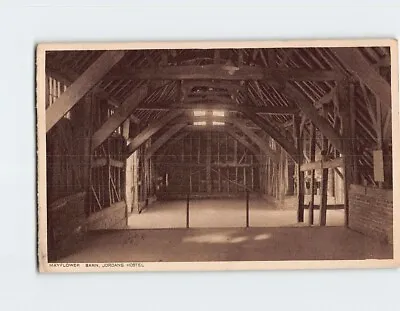 Postcard Mayflower Barn Jordan's Hostel Jordans Buckinghamshire England • $3.49