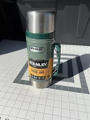 Stanley Classic Vacuum Food Jar 24oz Hammertone Green • $24.95