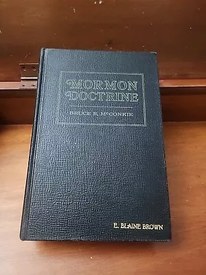 (V14) Bruce R. McConkie: Mormon Doctrine 1966 Bookcraft 2nd Edition Leather HB • $10