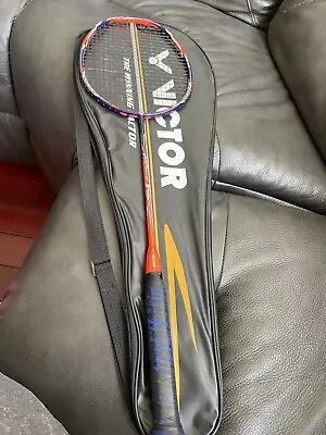 Victor Badminton Racket Thruster K9900 4ug5 Strung With VS 780 At 26pounds • $120