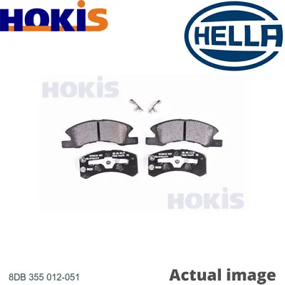 BRAKE PAD SET DISC BRAKE FOR DAIHATSU CUORE/VI/VII/Mk MIRA/e:S/COCOA CHARADE • £68.46