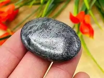 Hematite Smooth Stone Hematite Crystal Energy Palm Stone Pocket Stone 1.5  • $14.89