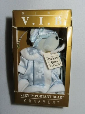 $12.99 • Buy The Snow Queen Mini V.I.B. 1992 North American Bear 5  Ornament - NIB