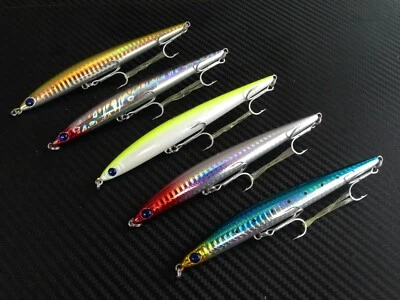 $8.78 • Buy Sinking Stick Bait Fishing Lure 130mm Lures Tuna Salmon Tailor Barra Stick Baits