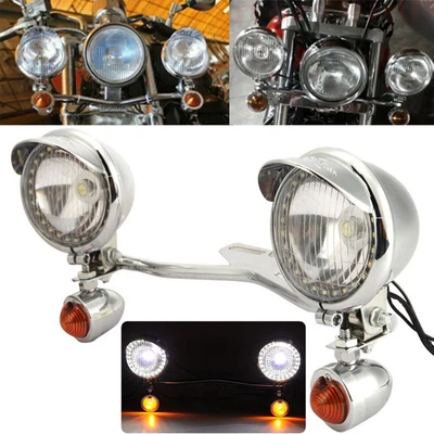 $99.99 • Buy Passing Light Bar W/ Turn Signals For Yamaha V-Star Vstar V Star XVS 1100 Custom