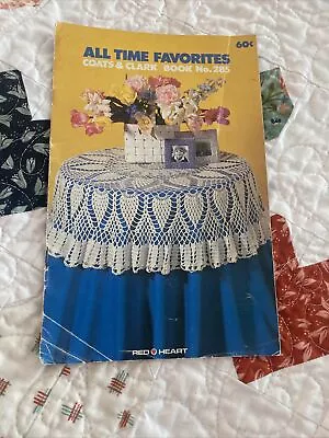 Crochet Vintage Well Loved Pattern Book Coats & Clark • $1.99