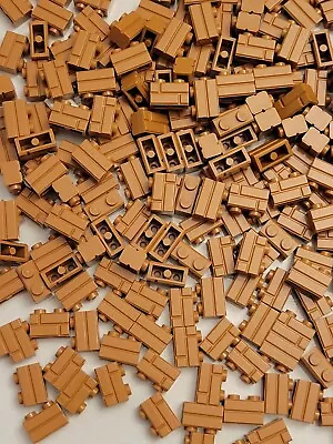 NEW LEGO 15x Brown 1×2 Masonry Bricks #98283. Free Ship For $15 Or More! • $1.99