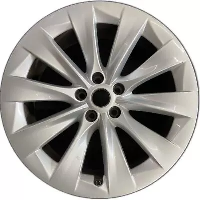 FRONT Tesla Model X 2016-2021 OEM Wheel 20” Silver Factory Rim 1027244 97800 • $191.97