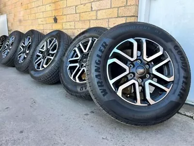 5X NEW Genuine FORD SPORTS RANGER 2023  18 WHEELS & GoodYear TYRES WILDTRACK • $1699