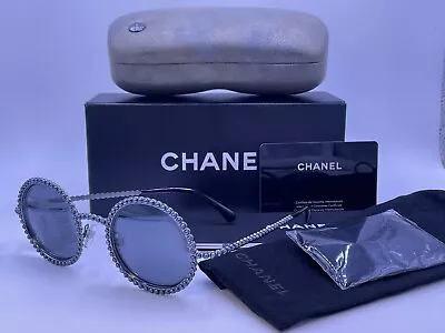 *rare* Chanel 71138 L0844 Runway Limited Edition Pearls Italy Msrp $600 • £426.52