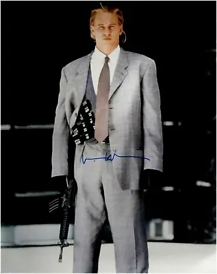 $169.99 • Buy Val Kilmer Hand Signed 16x20 Photo Heat Sexy Pose Grey Suit With Gun JSA