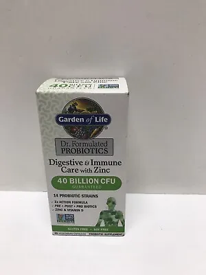 $10 • Buy Garden Of Life Probiotics Digestive & Immune Care 30 Capsules Exp 10/2023
