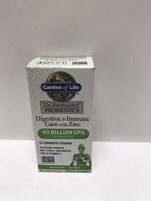 $10 • Buy Garden Of Life Probiotics Digestive & Immune Care 30 Capsules Exp 10/2023