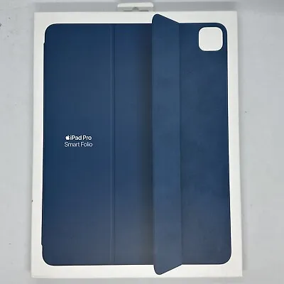 Genuine Apple Ipad Pro 12.9” 6th Generation Smart Folio Cover Case Marine Blue • £24.90