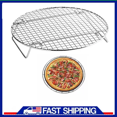 Stainless Steel Steamer Rack Steam Oven Tray Round Cooling Wire Trivet 10.5  • $9.99