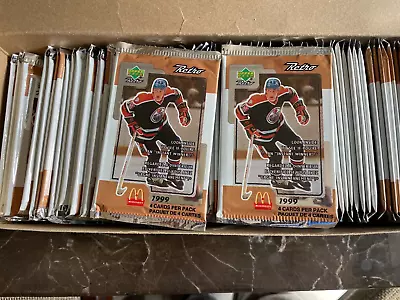 1999 Upper Deck McDonald's Hockey Cards Unopened Packs Gretzky Retro. 81 Packs • $160.30