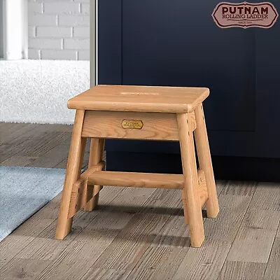 Putnam Ladder Red Oak Step Stool • $135