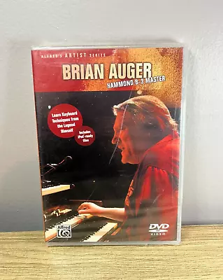 Brian Auger Hammond B-3 Master - DVD Alfred's Artist Series - Jazz - NEW Sealed • $9.95