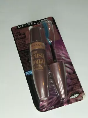 MAYBELLINE Lash Sensational CURVITUDE 750 Brownish Black WATERPROOF • $3.49