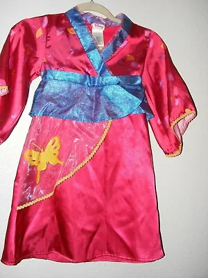 Disney Store Mulan Costume Dress Size XXS 2 3 • $21.99