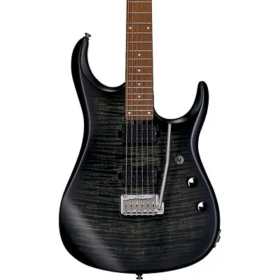 Sterling By Music Man JP150FM John Petrucci Guitar Transparent Black Stain • $879.99