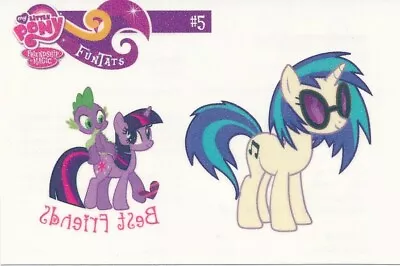 My Little Pony Series 2 Friendship Is Magic Fun Tat Tattoo Card #5 • £1.90