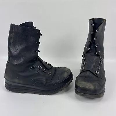 Meindl Mountaineering Hiking Black Boots Size 265 US Mens 7.5-8 Approx Vintage • $99.99