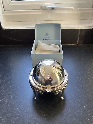 £45 • Buy Silver Plated Roll Top Butter Dish/Caviar Dish